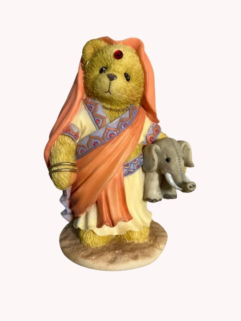 Cherished Teddies Rajul 1996 Figurine Youre The Jewel Of My Heart Enesco